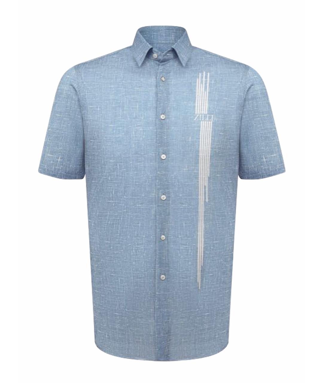 ZILLI Мульти хлопковая кэжуал рубашка, фото 9