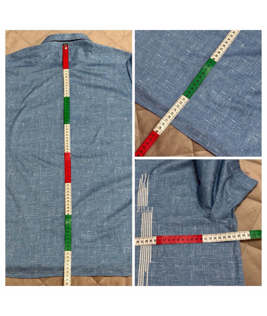 ZILLI Мульти хлопковая кэжуал рубашка, фото 6