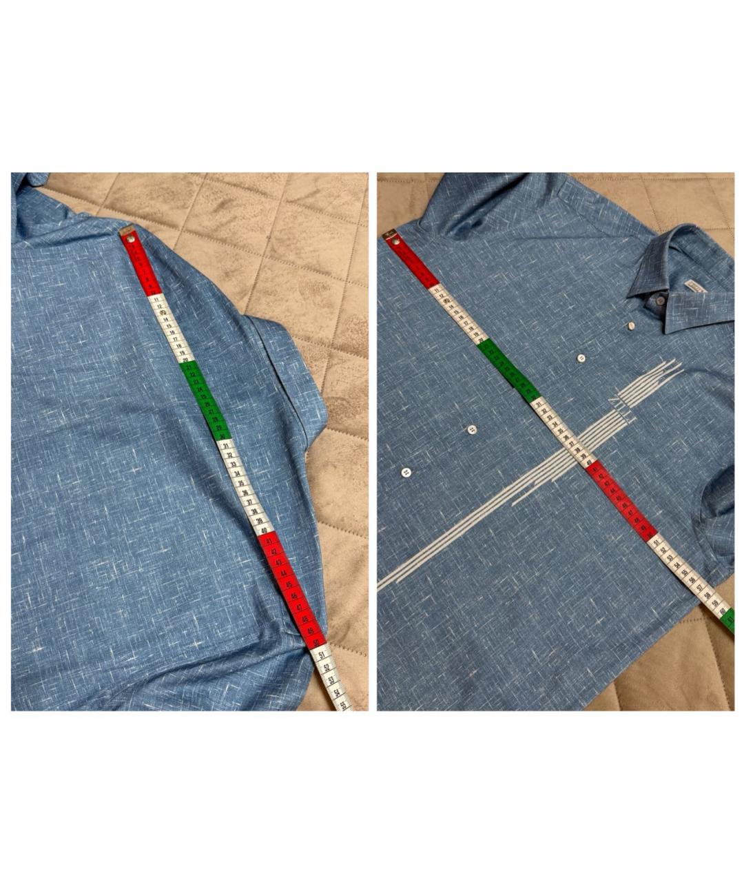 ZILLI Мульти хлопковая кэжуал рубашка, фото 8