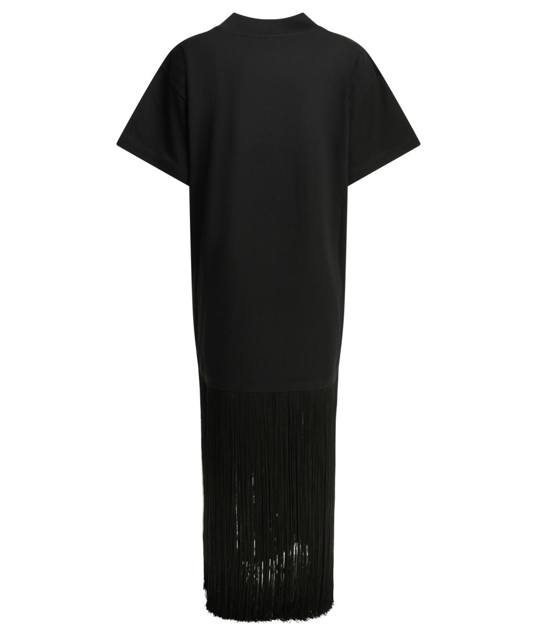 ALAIA Черная хлопковая футболка, фото 2