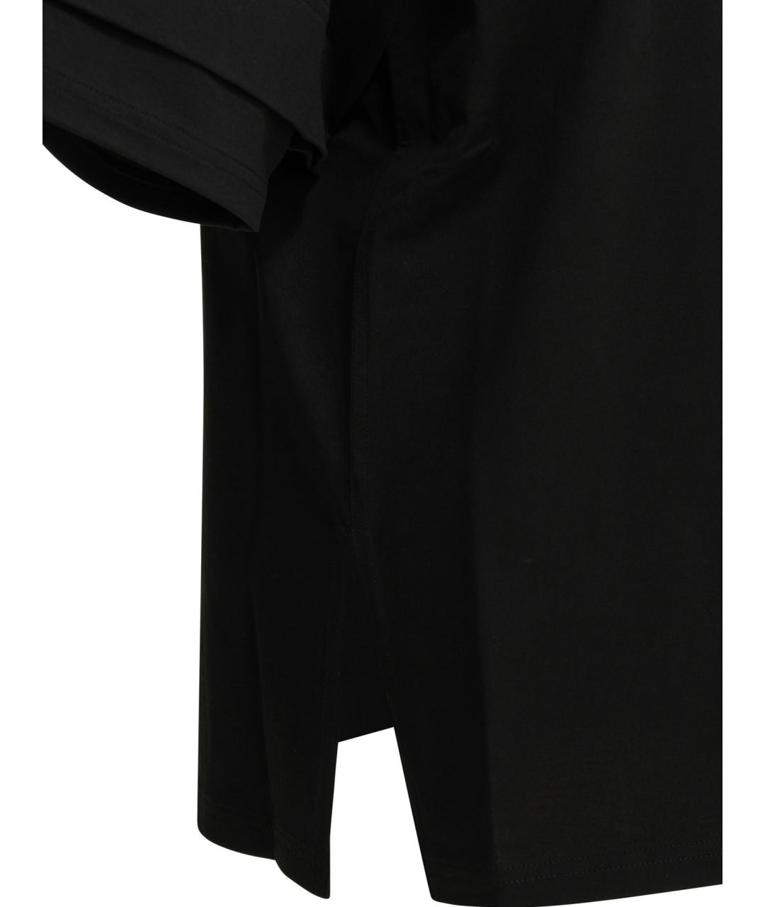 ALAIA Черная хлопковая футболка, фото 4