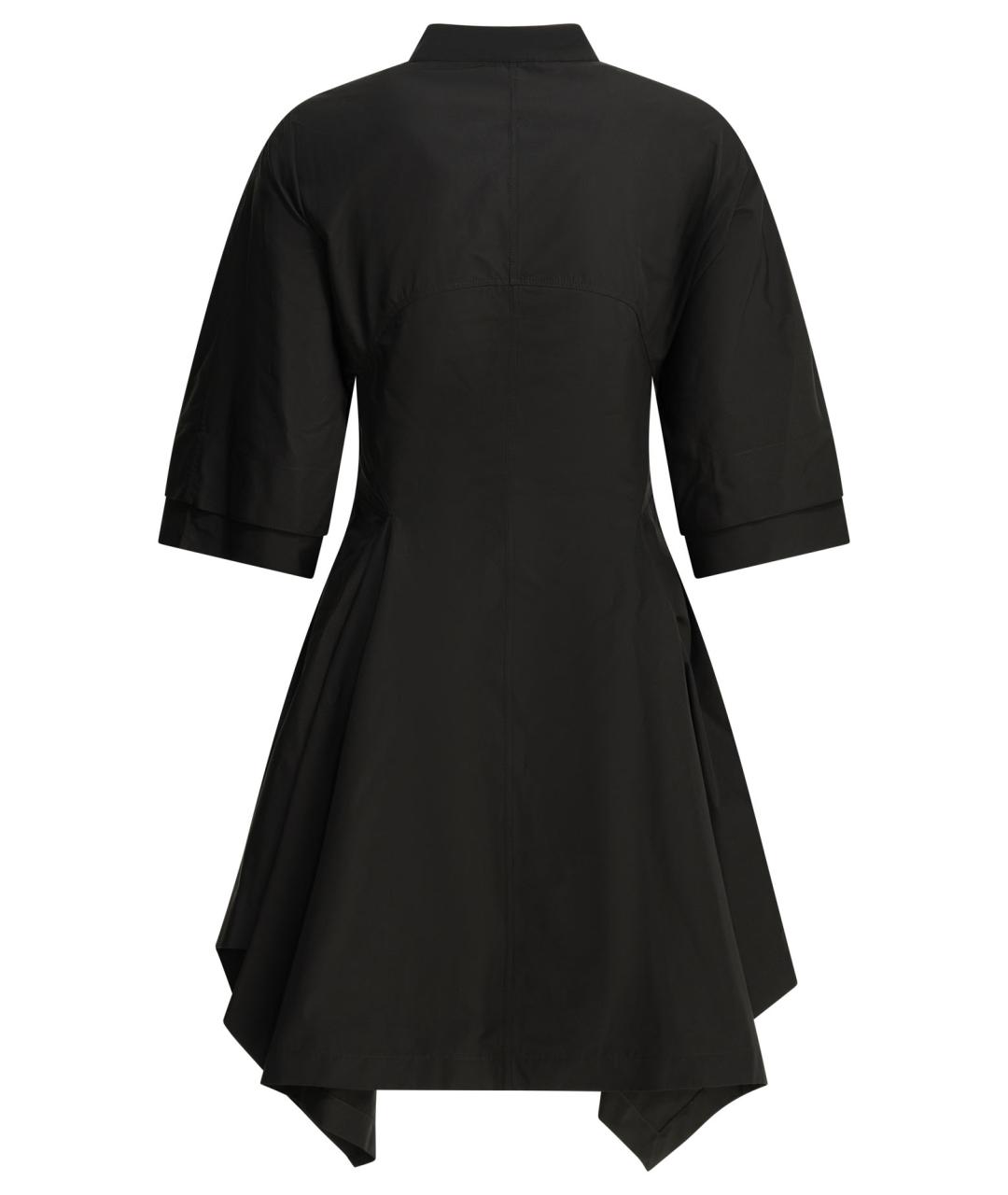 ALAIA Черное хлопковое повседневное платье, фото 2