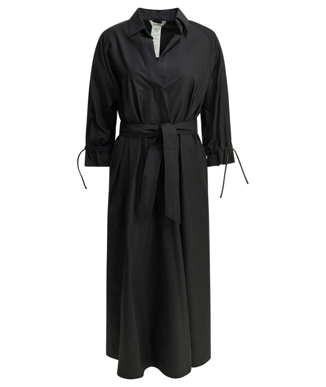 MAX MARA Черное повседневное платье, фото 1