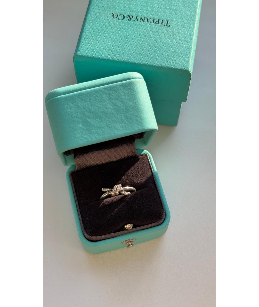 TIFFANY&CO Серебряное кольцо из белого золота, фото 4