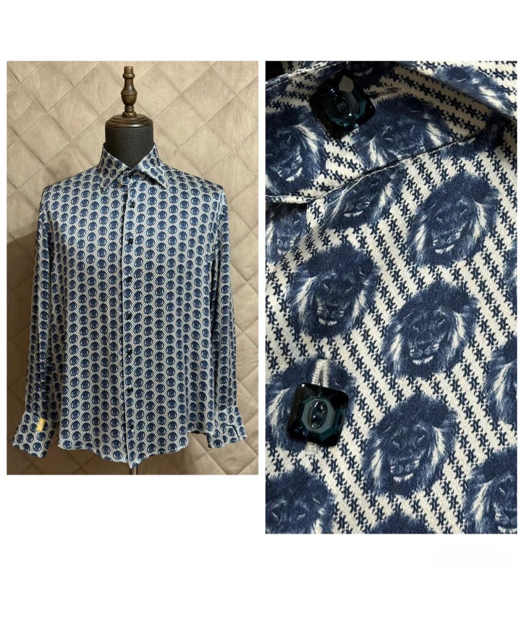 BILLIONAIRE Мульти шелковая кэжуал рубашка, фото 8