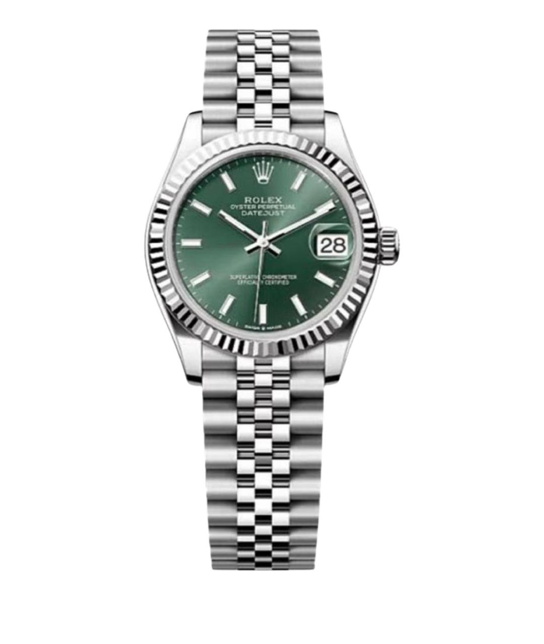 ROLEX Белые часы из белого золота, фото 1