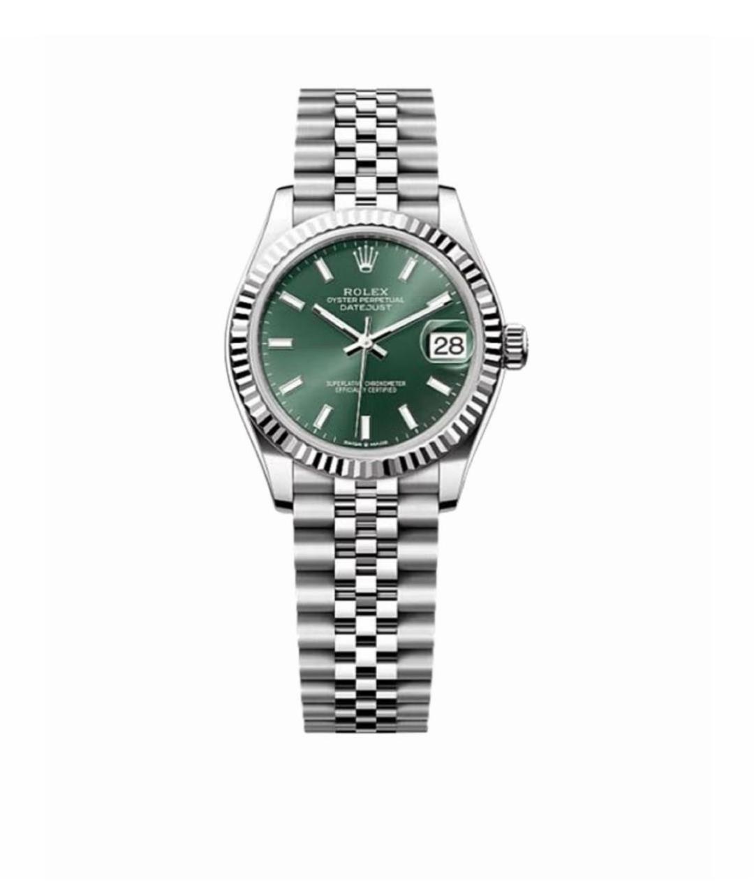 ROLEX Белые часы из белого золота, фото 8
