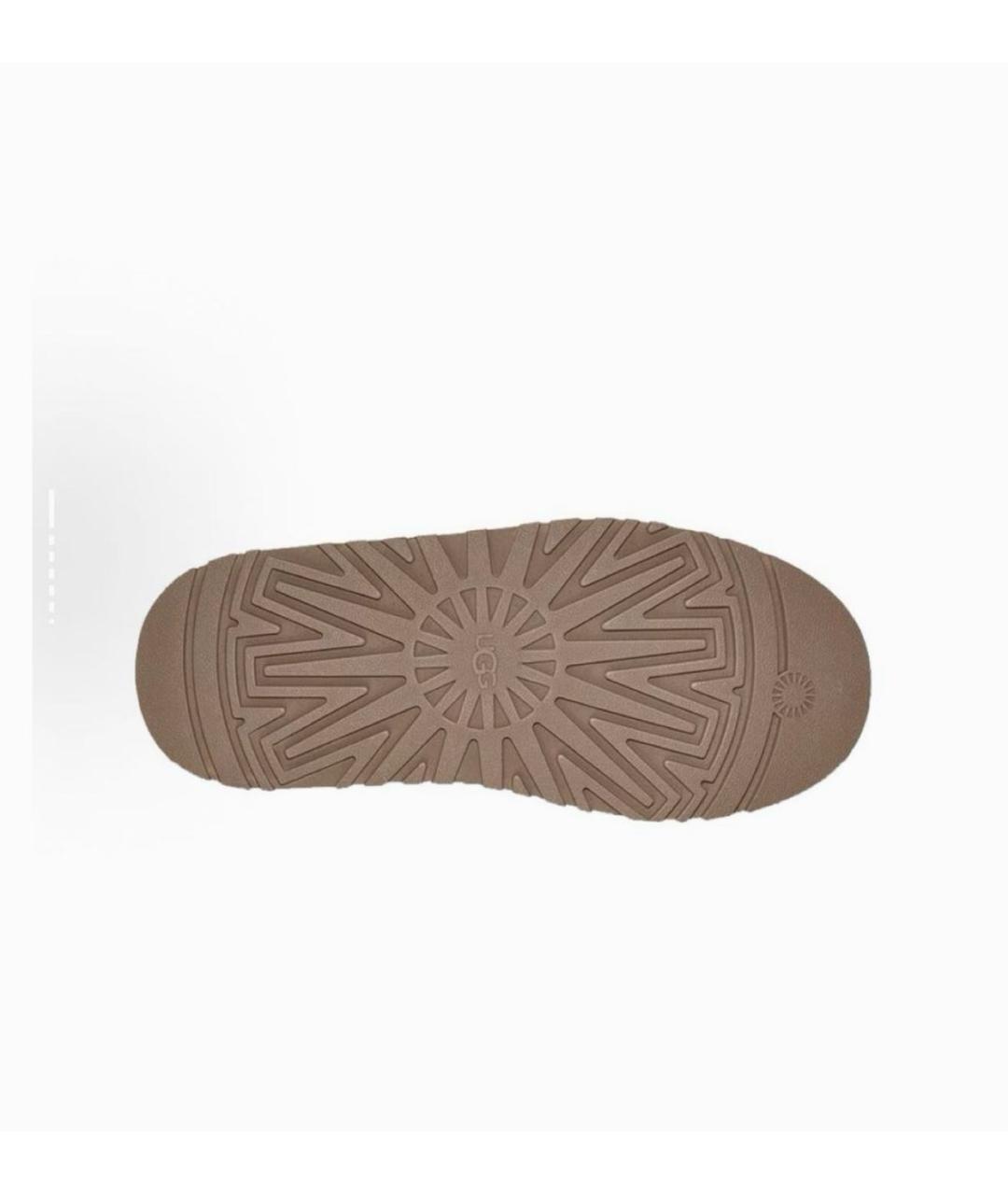 UGG AUSTRALIA Коричневые замшевые мюли, фото 4