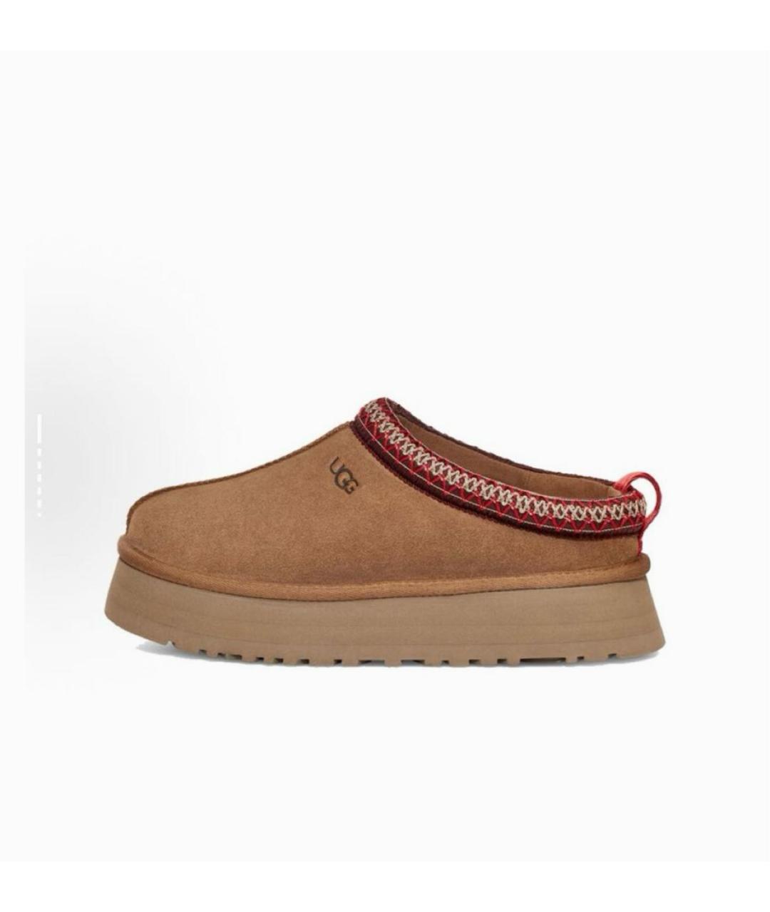 UGG AUSTRALIA Коричневые замшевые мюли, фото 2