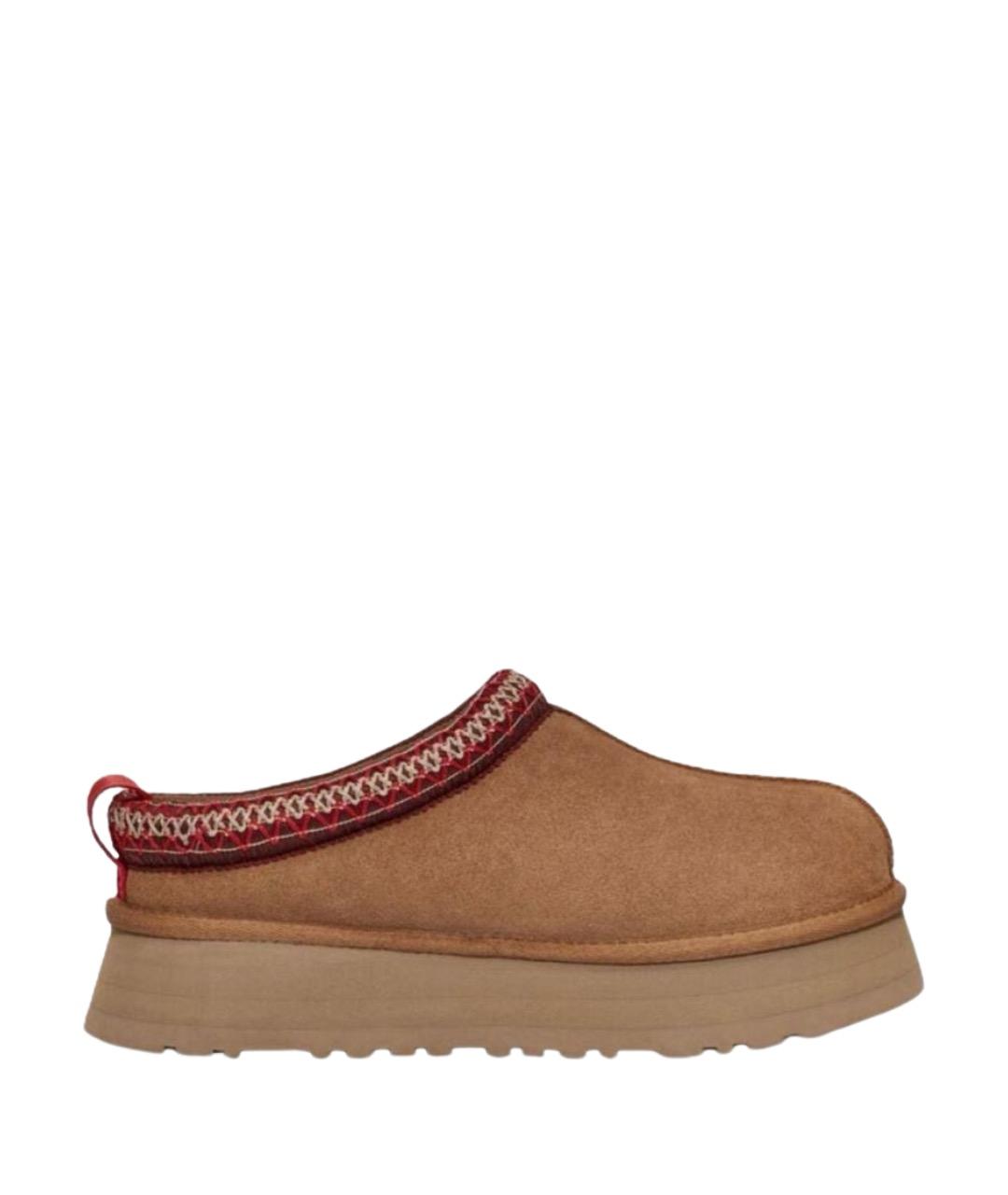 UGG AUSTRALIA Коричневые замшевые мюли, фото 1