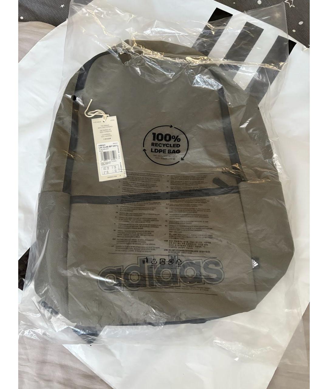 ADIDAS Хаки рюкзак, фото 2