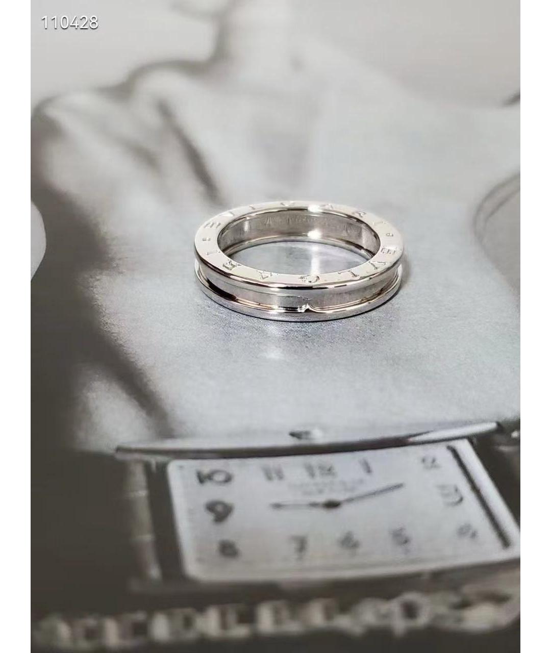 BVLGARI Серебряное кольцо из белого золота, фото 3