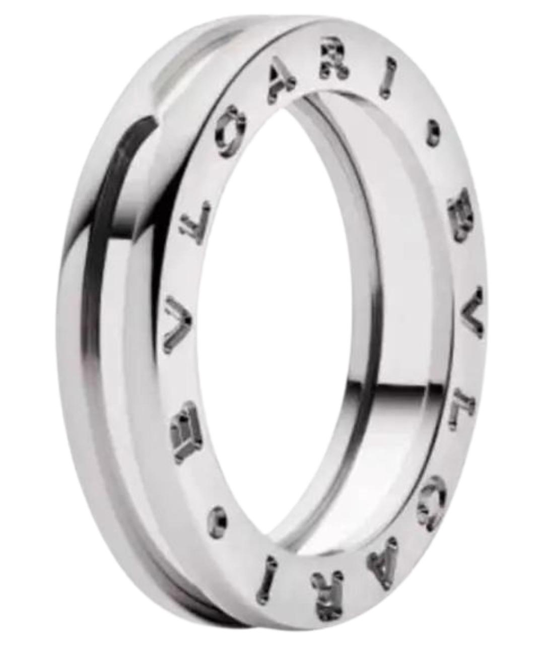 BVLGARI Серебряное кольцо из белого золота, фото 1