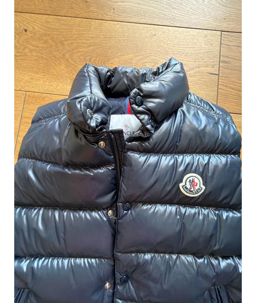 MONCLER Темно-синий жакет / жилет, фото 4