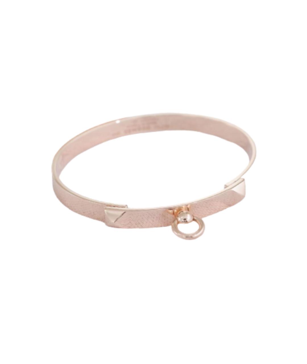 HERMES Золотой браслет из розового золота, фото 2