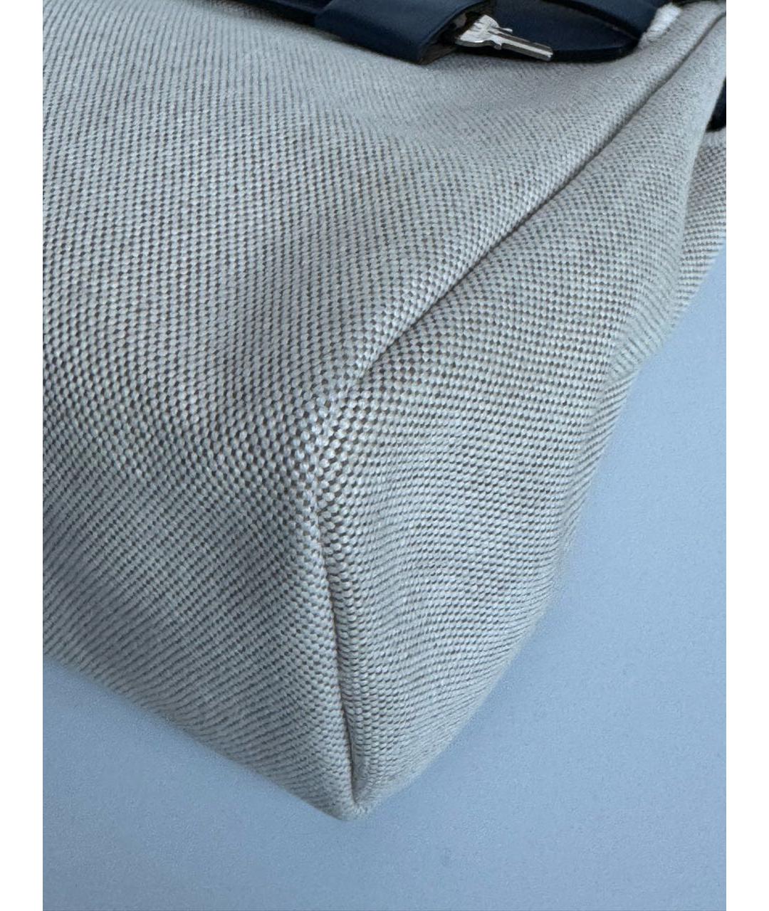 HERMES Синяя кожаная сумка через плечо, фото 8