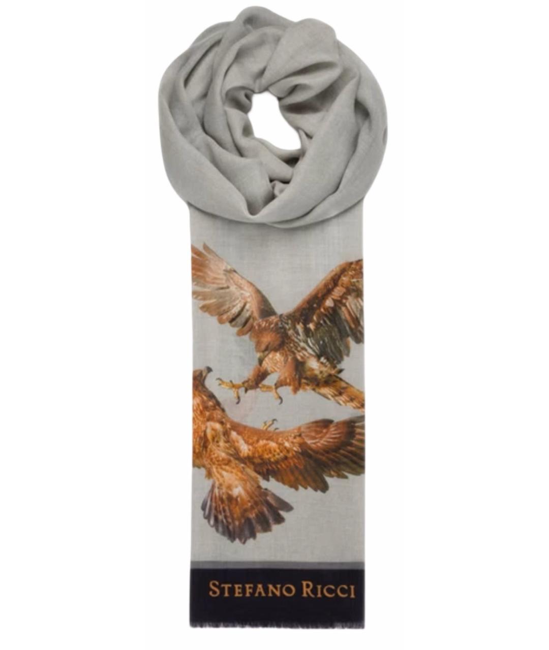 STEFANO RICCI Мульти кашемировый шарф, фото 1