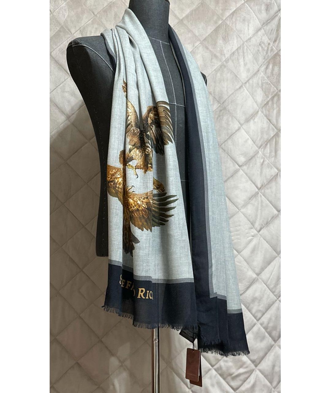 STEFANO RICCI Мульти кашемировый шарф, фото 7