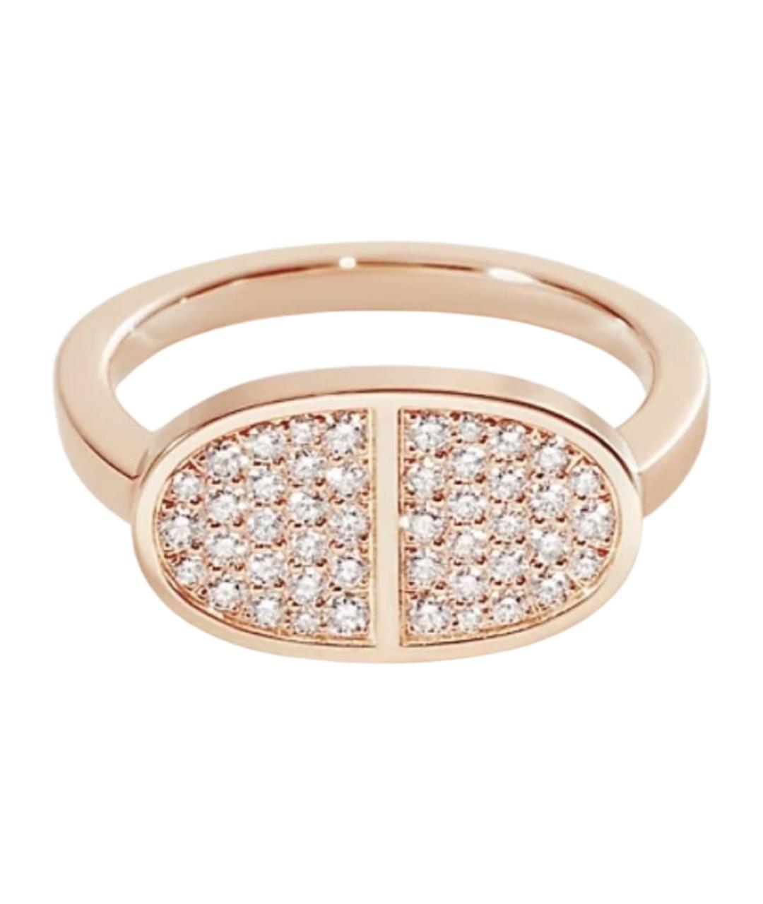 HERMES Золотое кольцо из розового золота, фото 1