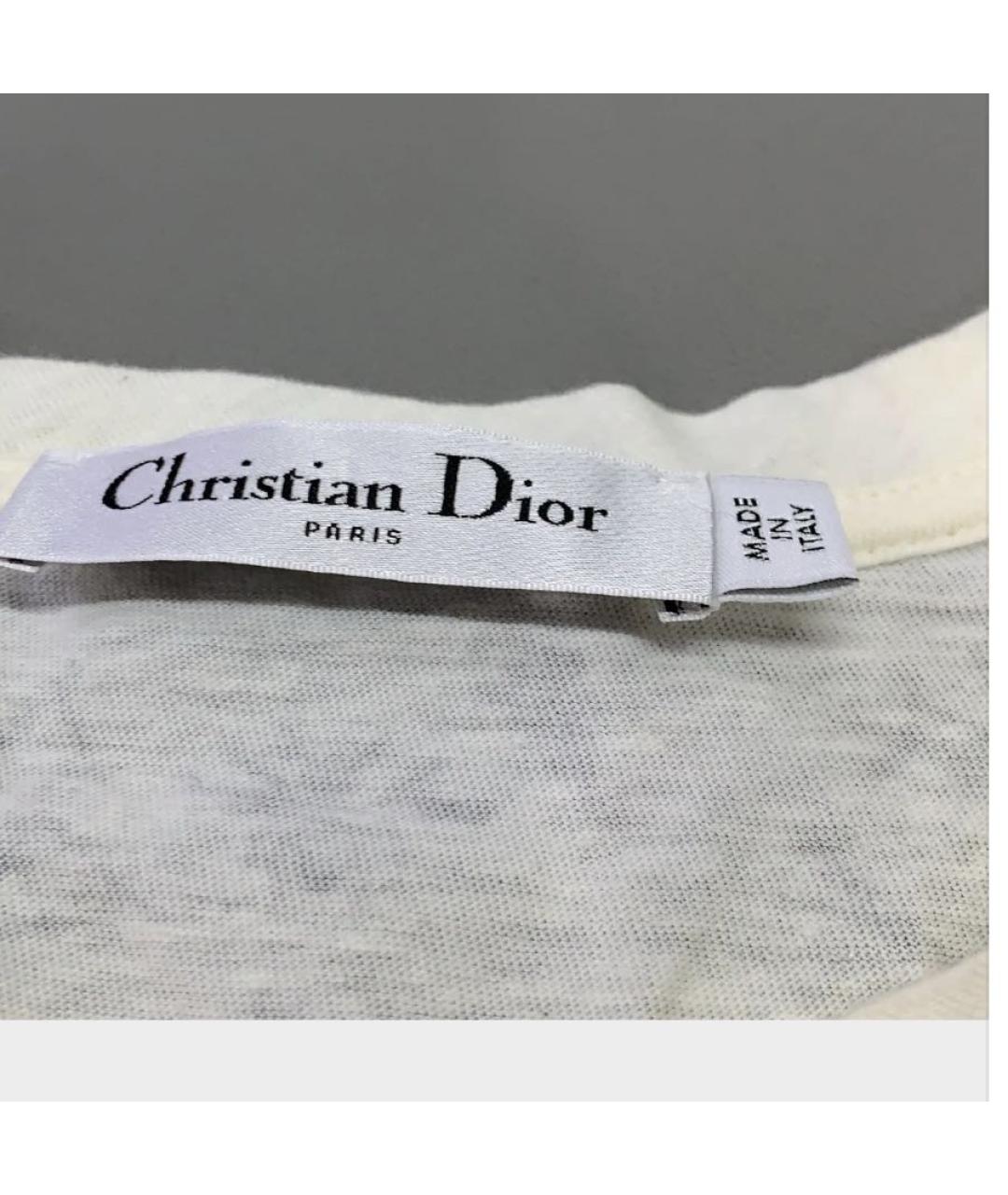 CHRISTIAN DIOR Белая футболка, фото 5