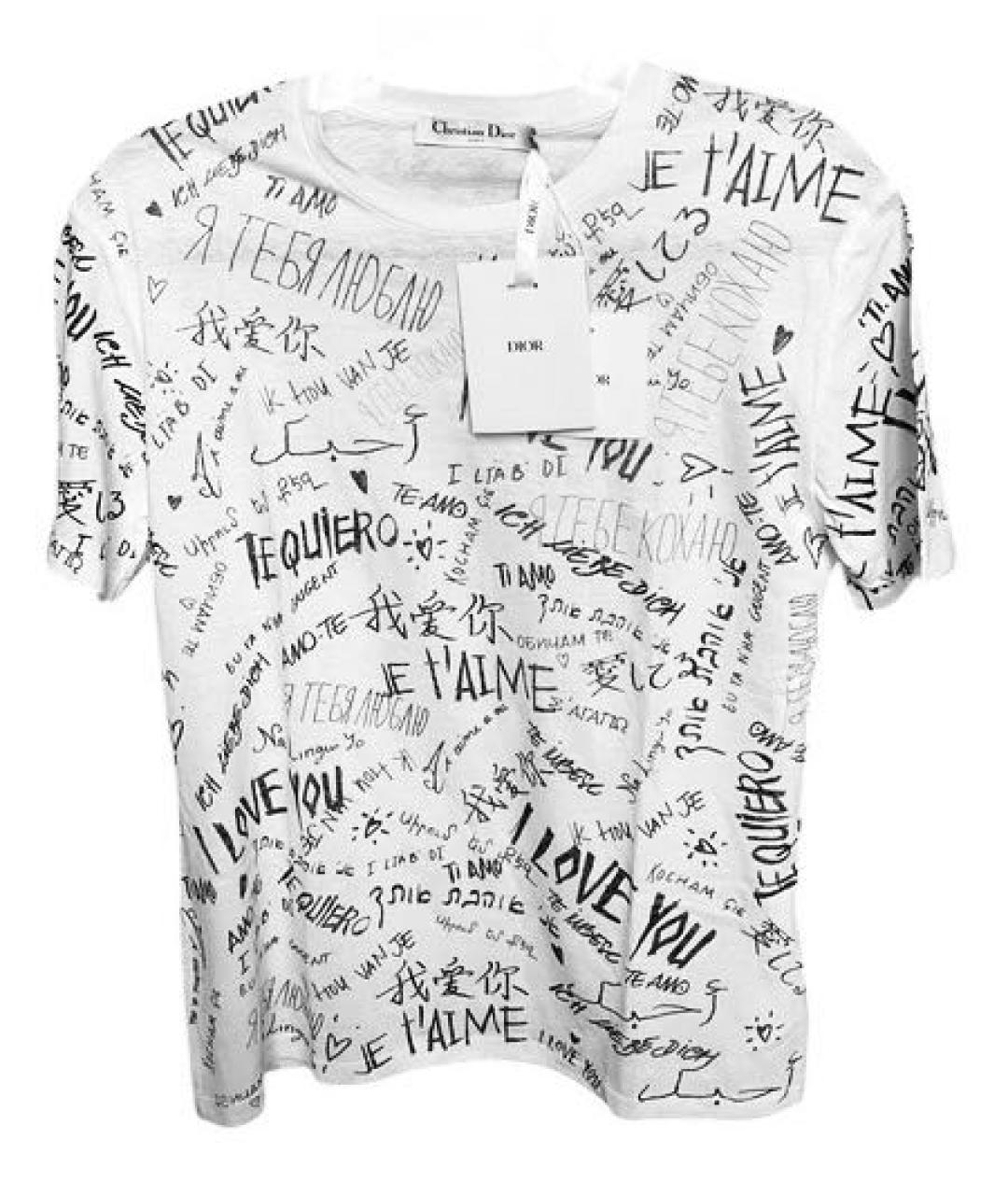 CHRISTIAN DIOR Белая футболка, фото 9