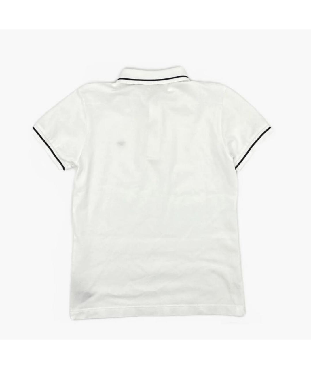 CHRISTIAN DIOR Белая хлопковая футболка, фото 3