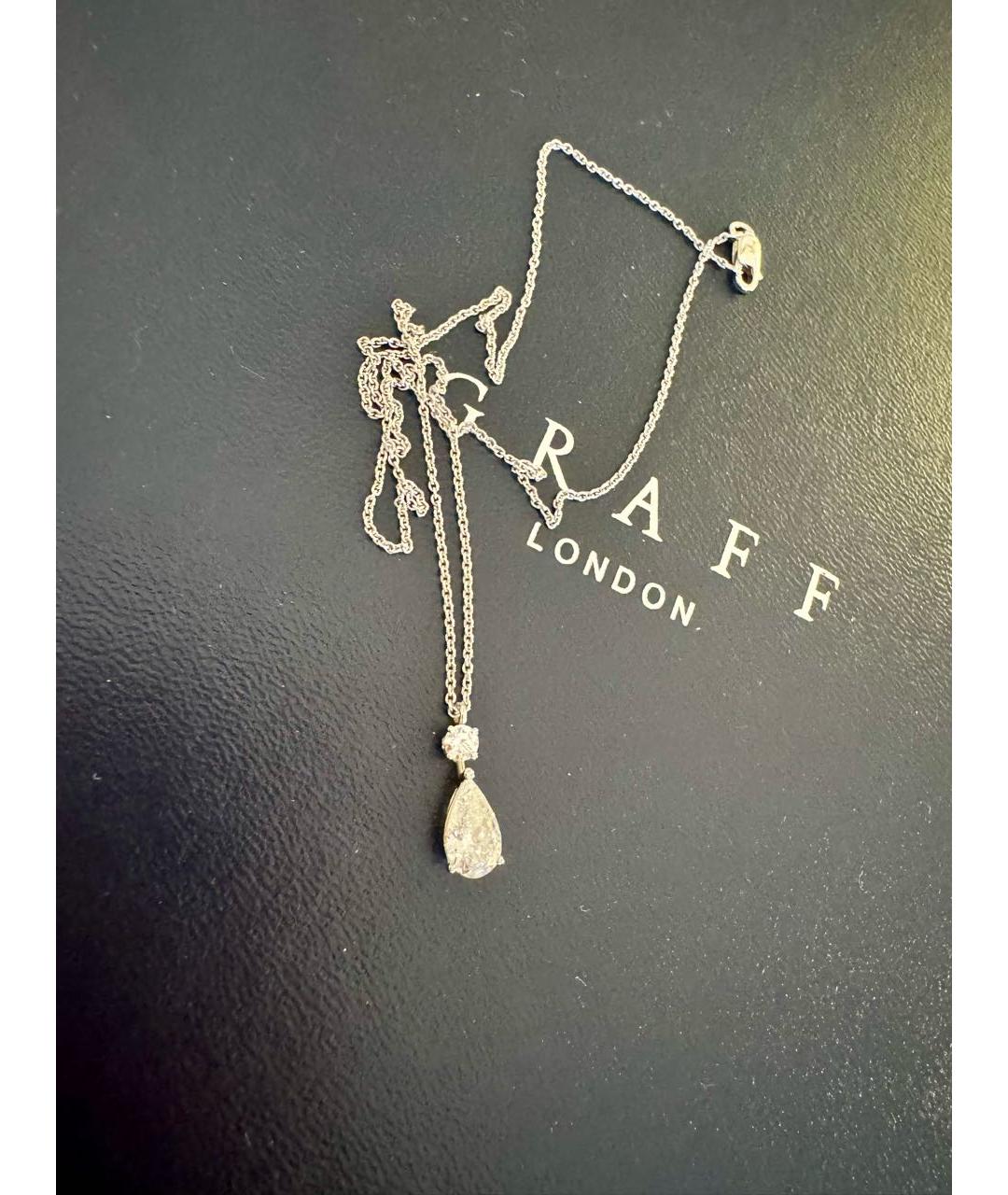 GRAFF Серебряное платиновое колье, фото 2