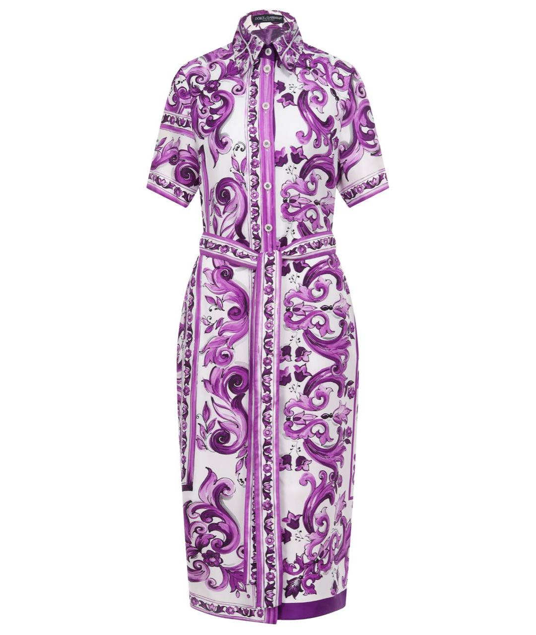 DOLCE&GABBANA Шелковое вечернее платье, фото 5