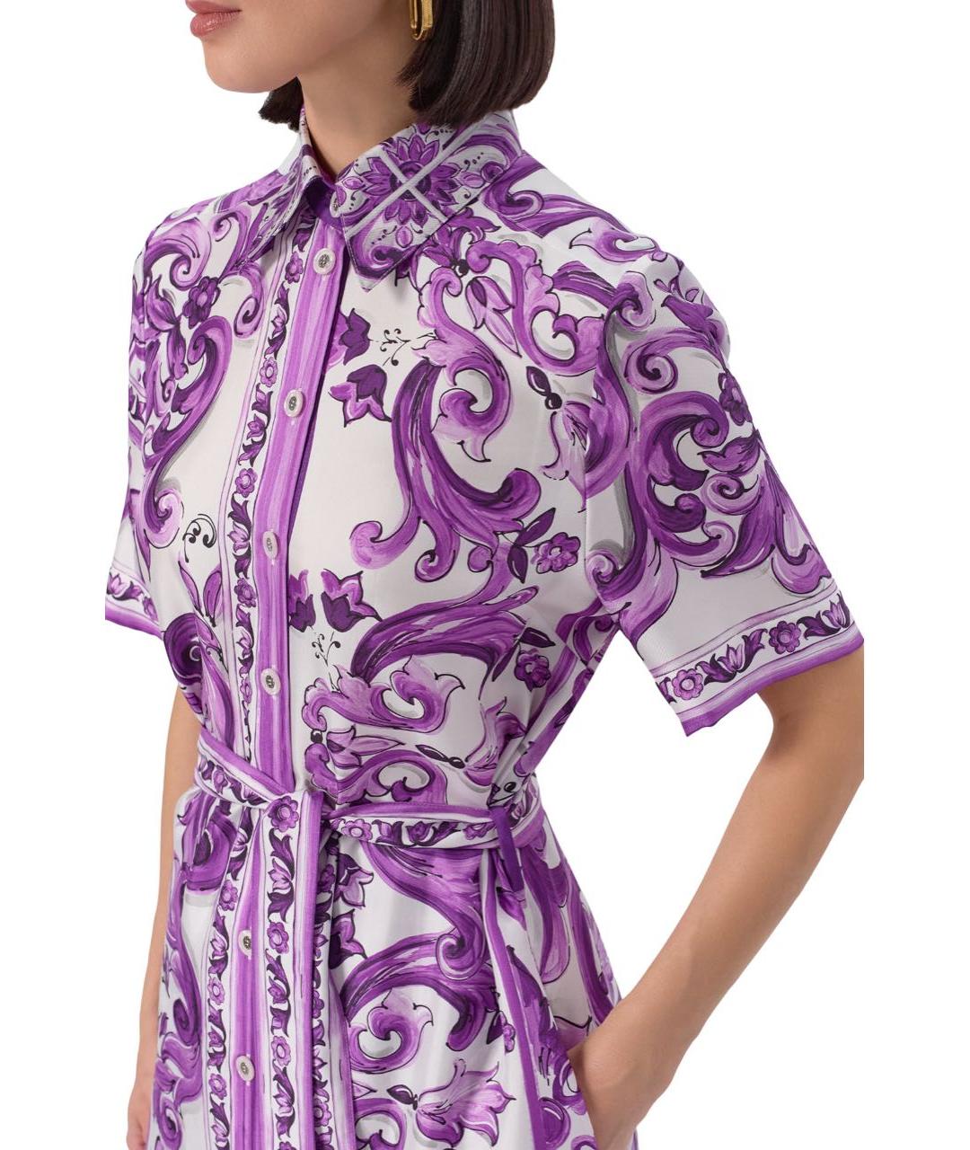 DOLCE&GABBANA Шелковое вечернее платье, фото 4