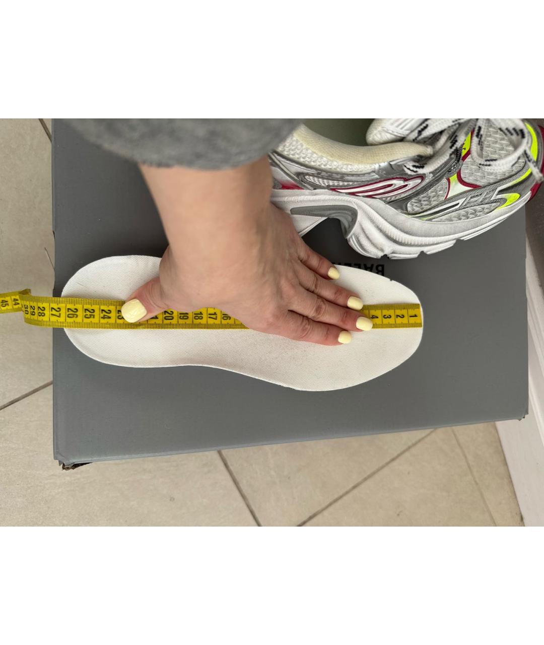 BALENCIAGA Мульти текстильные кроссовки, фото 6