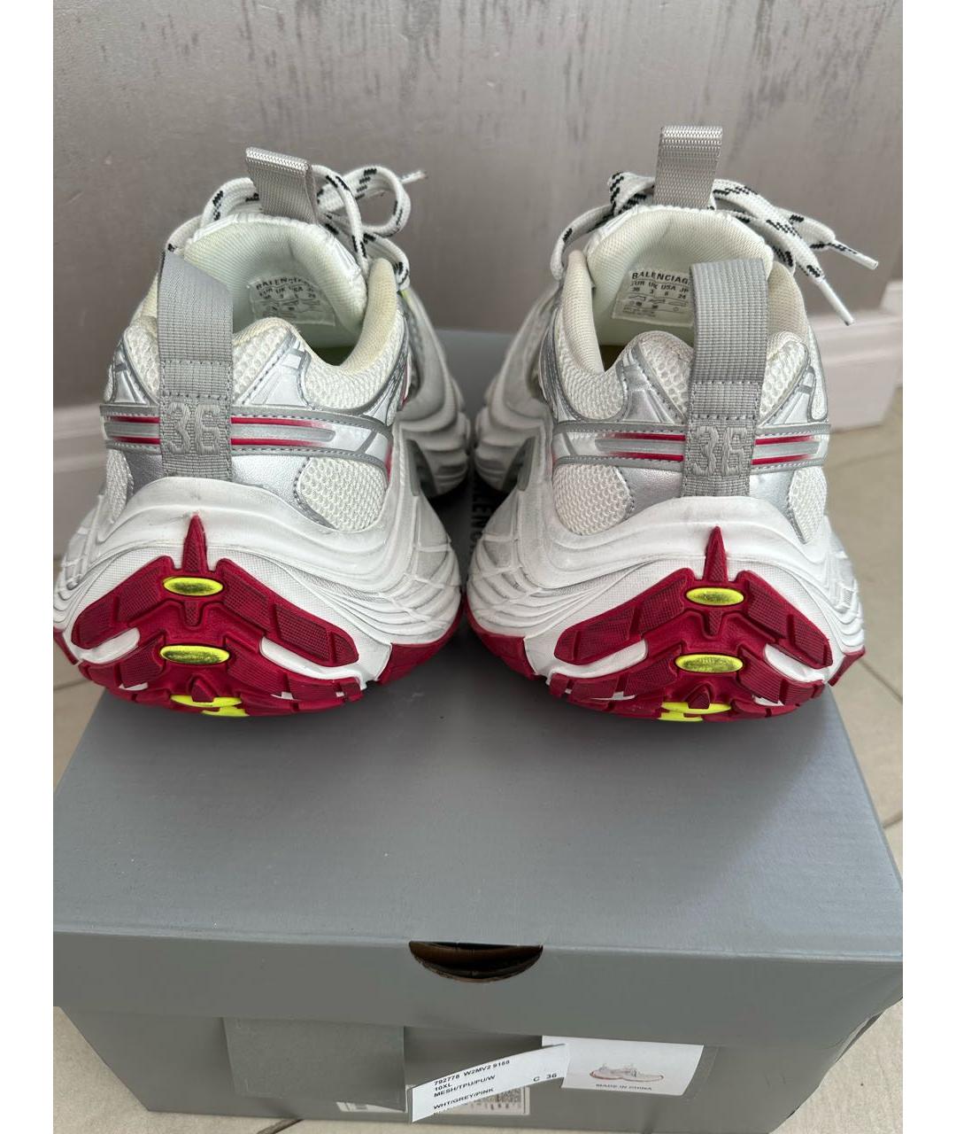 BALENCIAGA Мульти текстильные кроссовки, фото 4