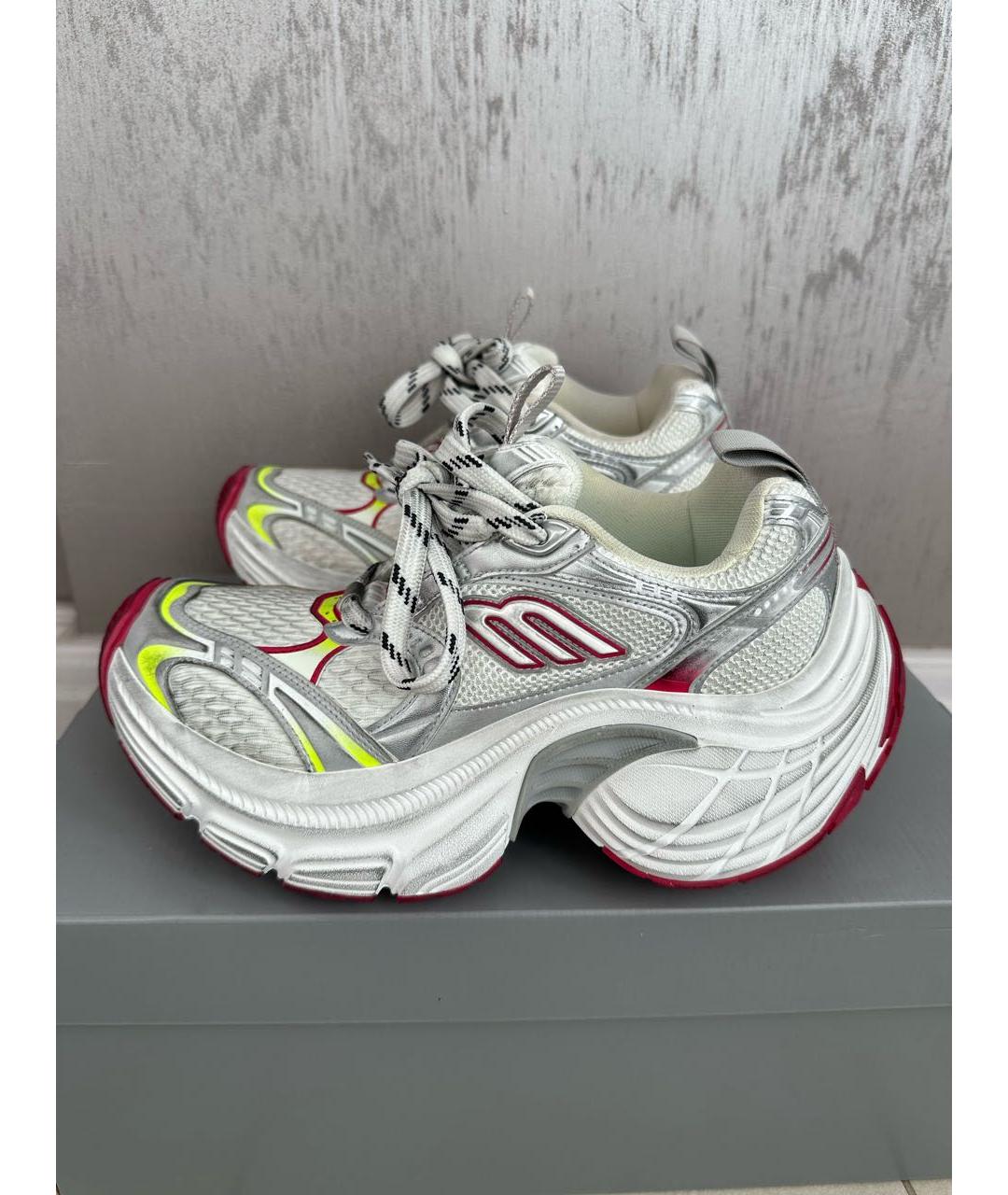 BALENCIAGA Мульти текстильные кроссовки, фото 3