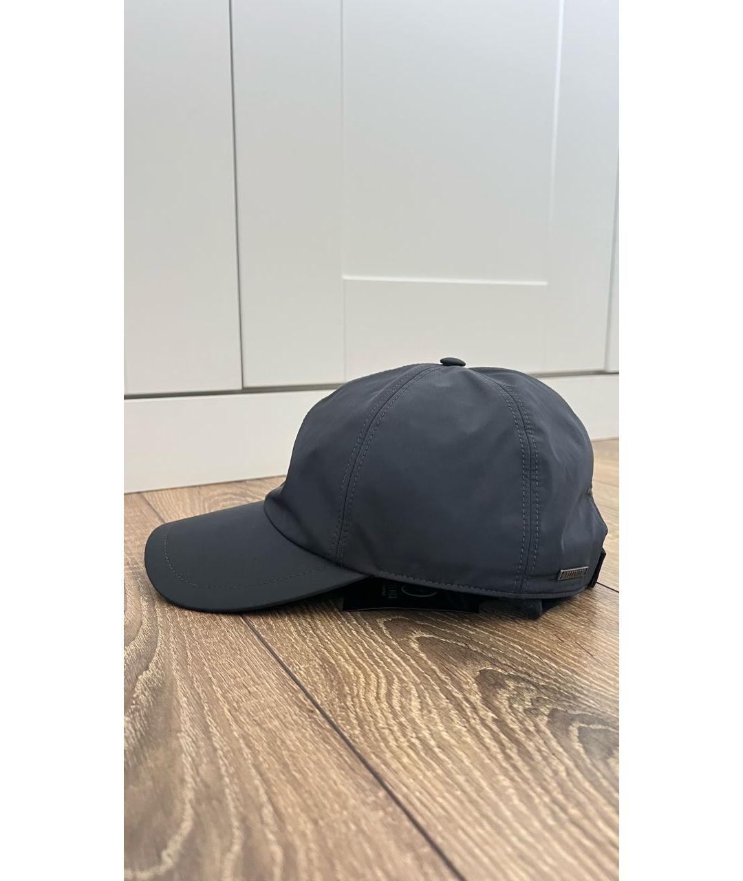 PESERICO Темно-синяя синтетическая кепка/бейсболка, фото 4