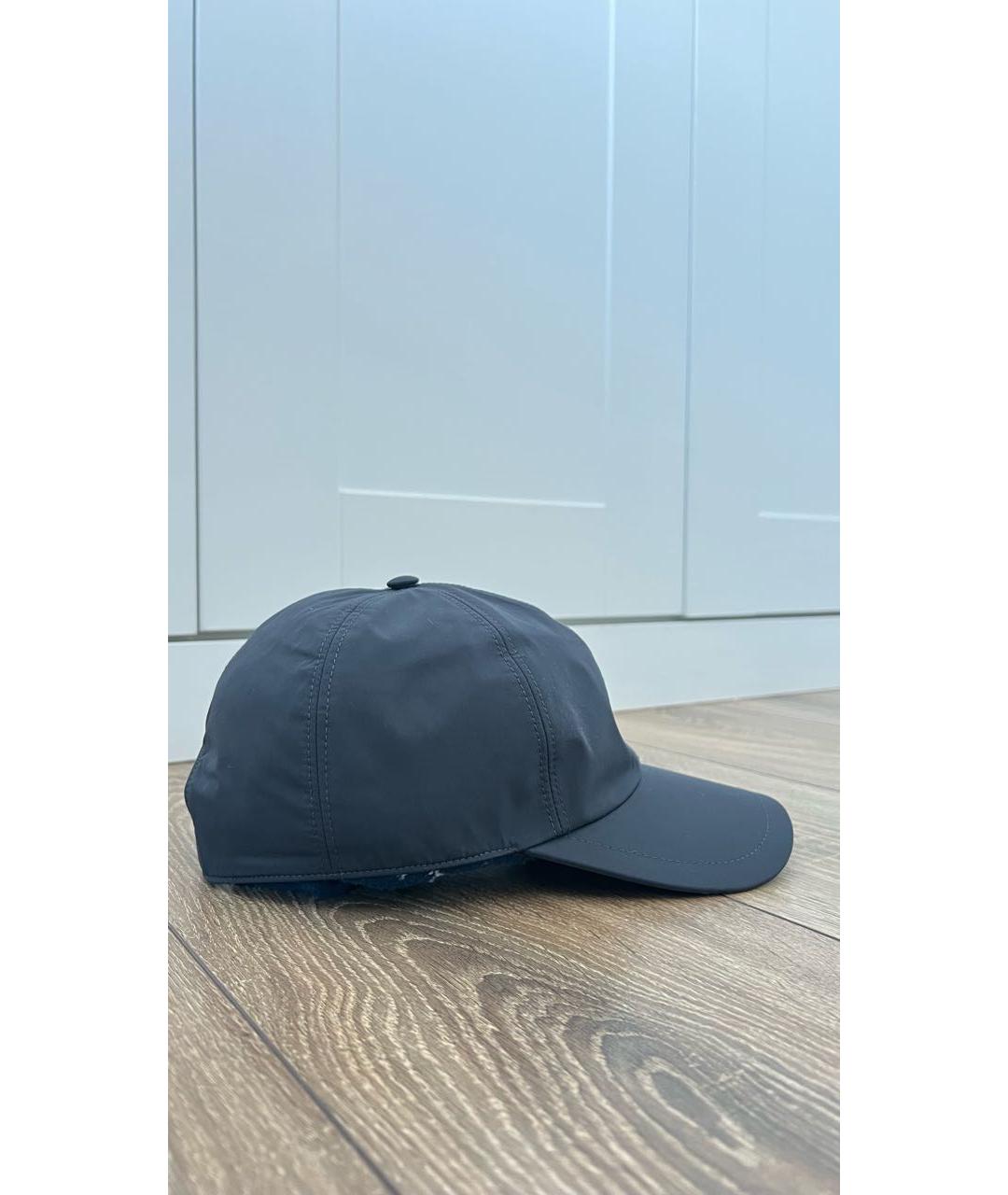 PESERICO Темно-синяя синтетическая кепка/бейсболка, фото 3