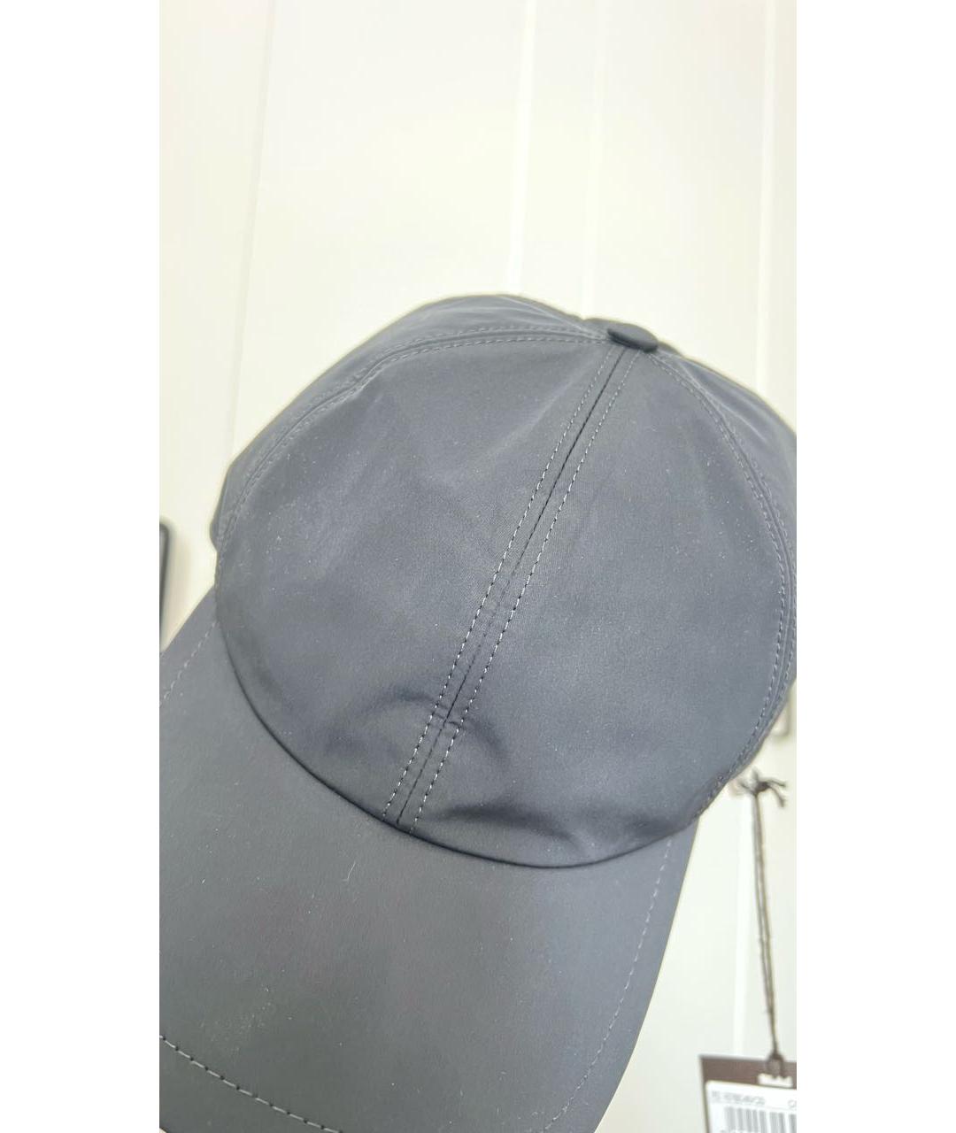 PESERICO Темно-синяя синтетическая кепка/бейсболка, фото 5