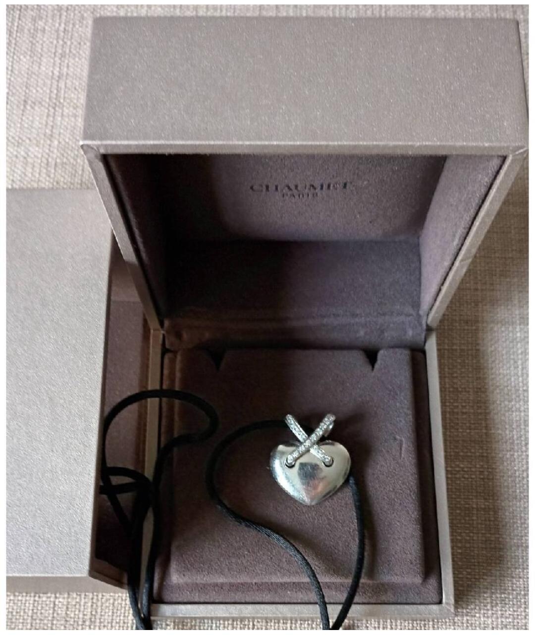 CHAUMET Серебряное колье из белого золота, фото 2