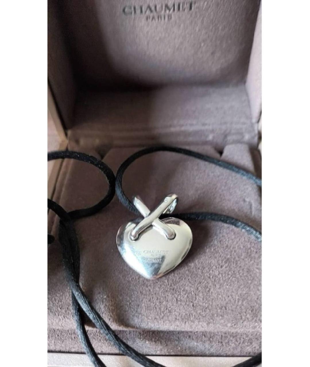 CHAUMET Серебряное колье из белого золота, фото 3