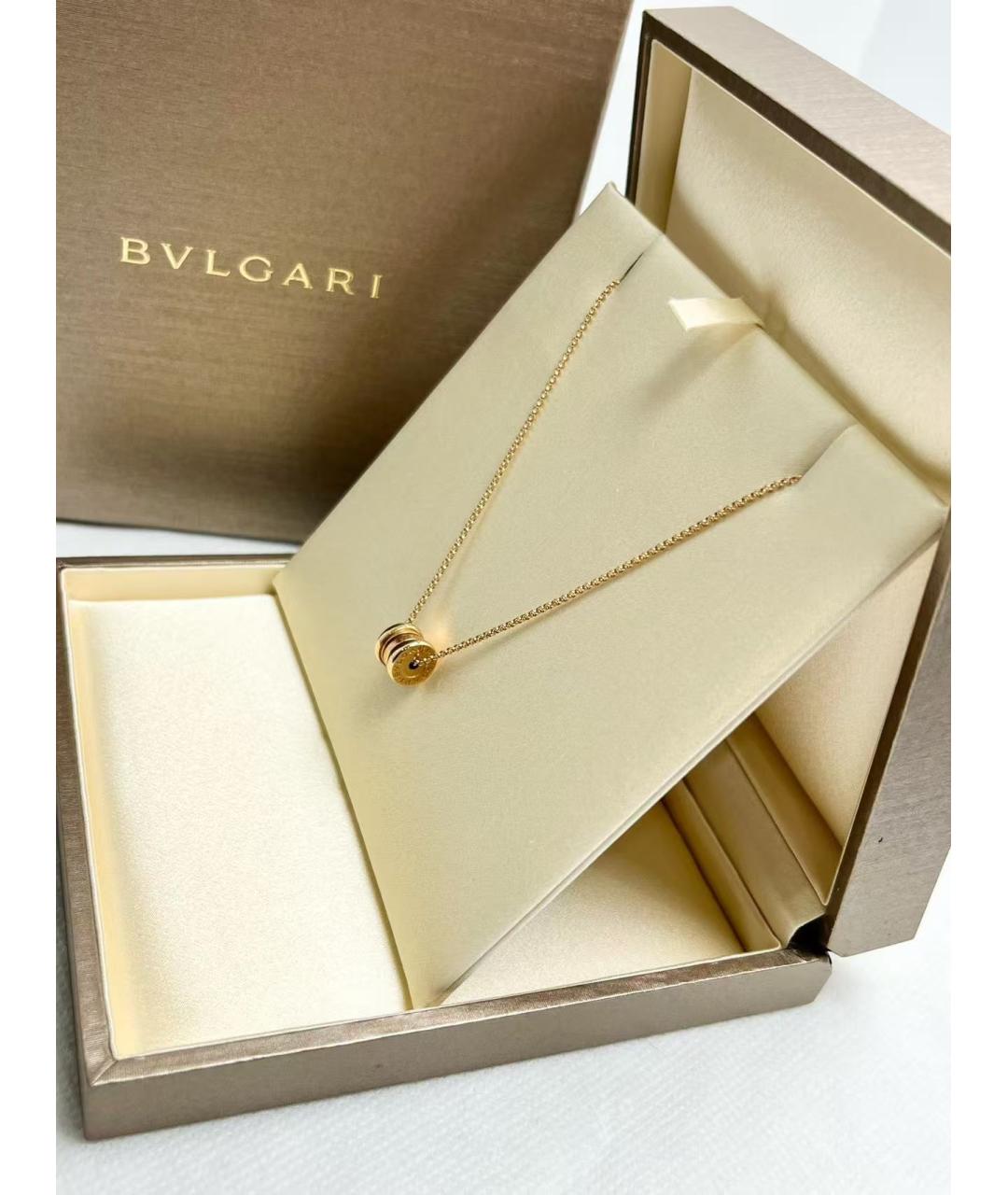 BVLGARI Золотая подвеска из розового золота, фото 5