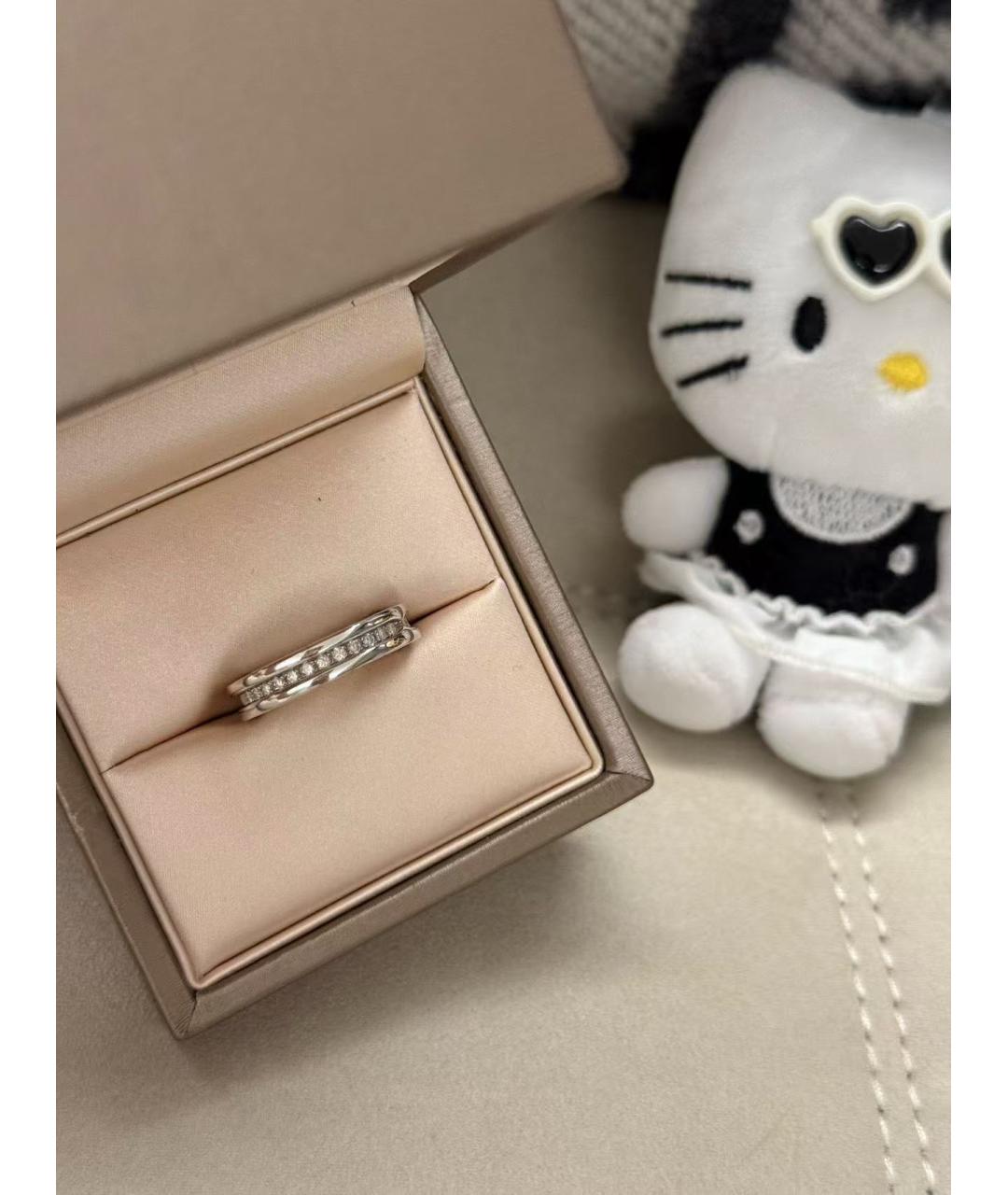 BVLGARI Серебряное кольцо из белого золота, фото 2