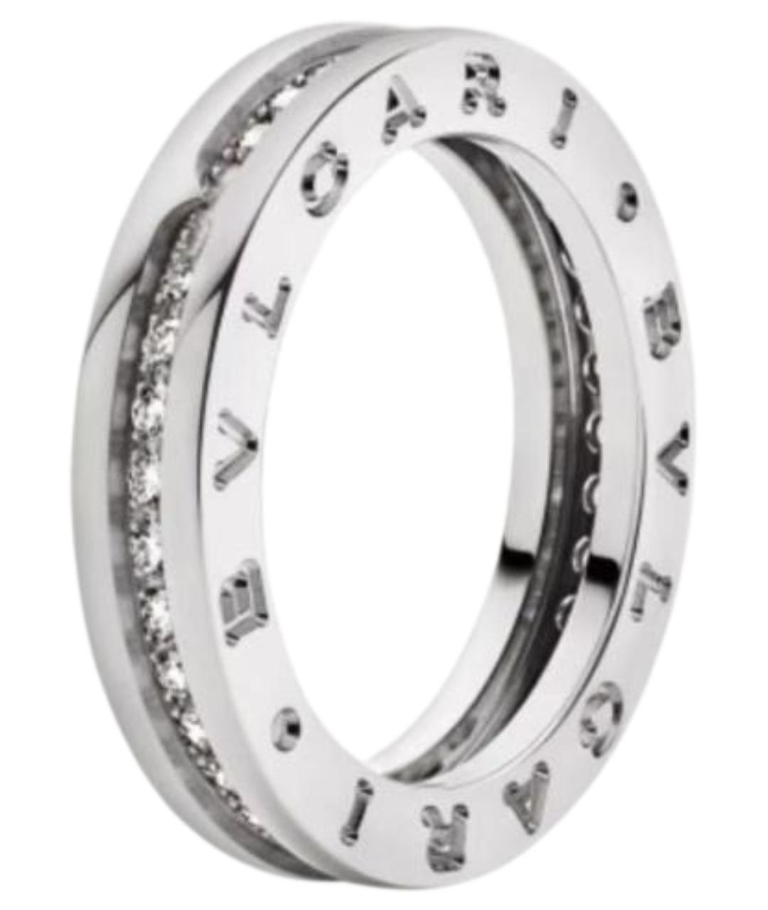BVLGARI Серебряное кольцо из белого золота, фото 1