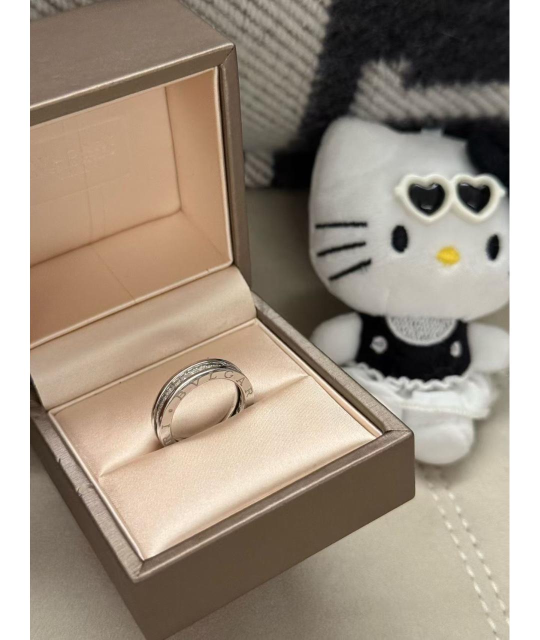 BVLGARI Серебряное кольцо из белого золота, фото 3
