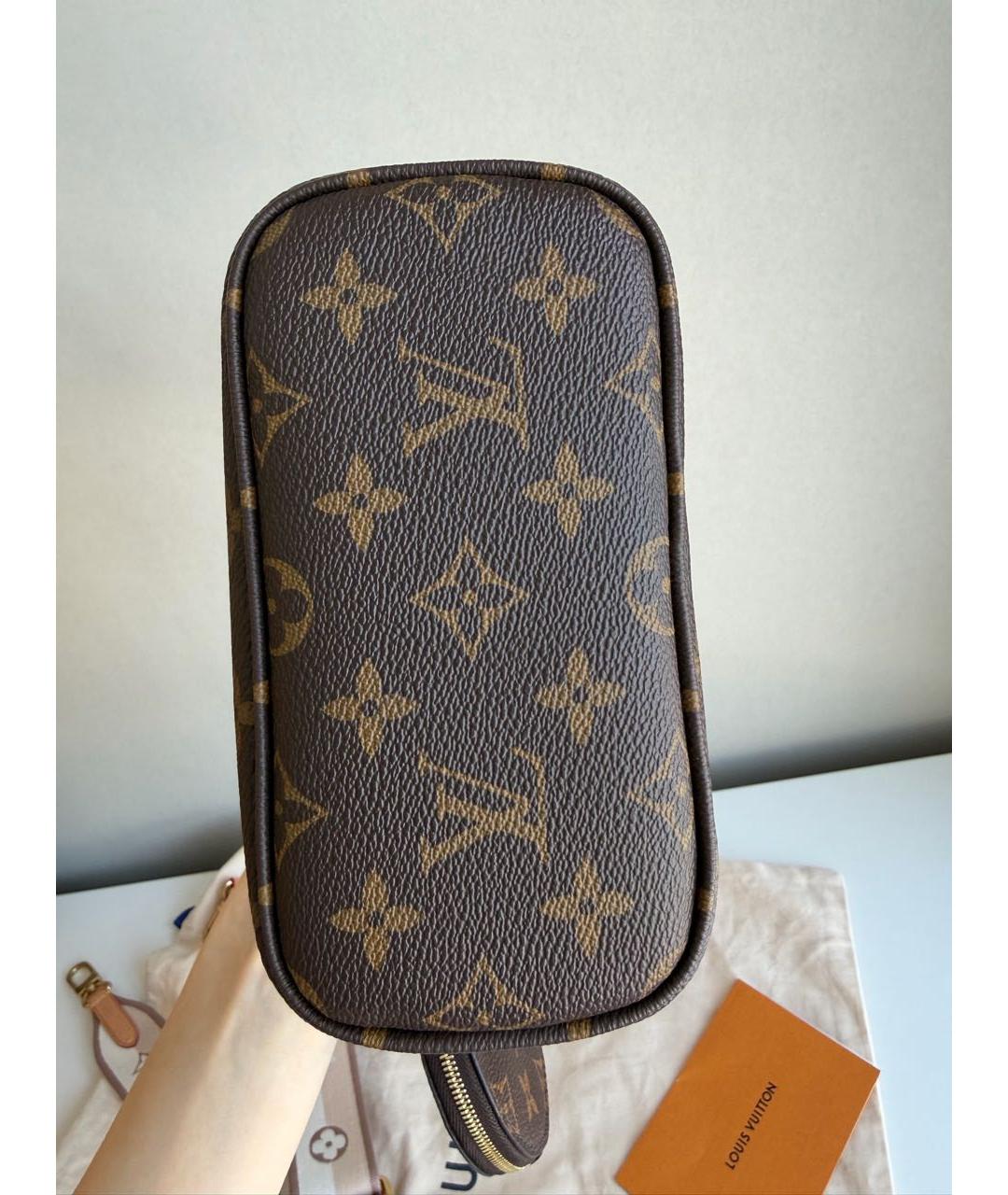 LOUIS VUITTON Коричневая сумка через плечо, фото 4