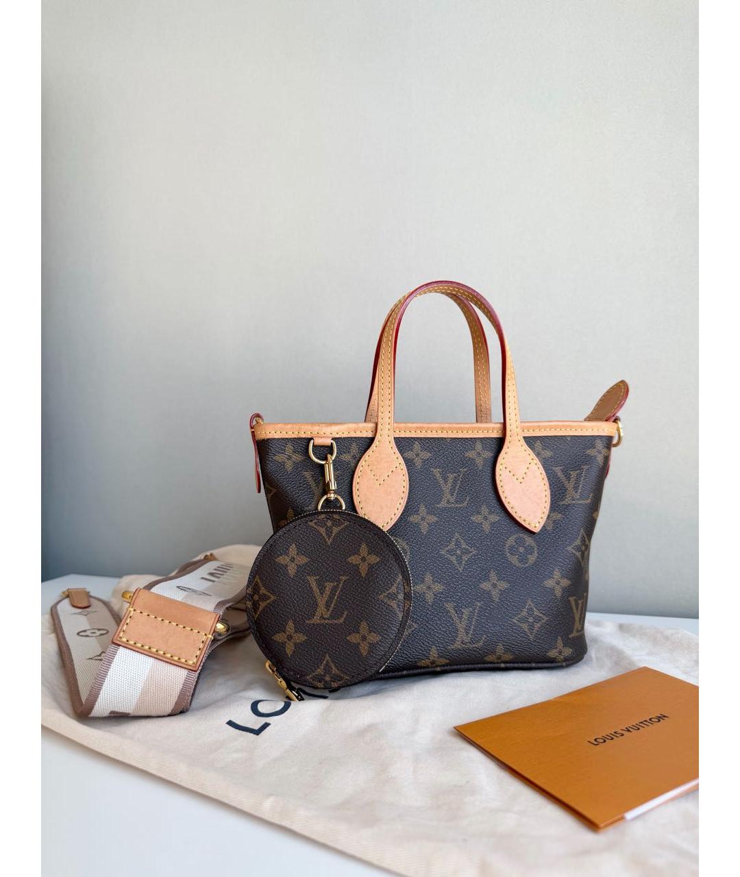 LOUIS VUITTON Коричневая сумка через плечо, фото 2