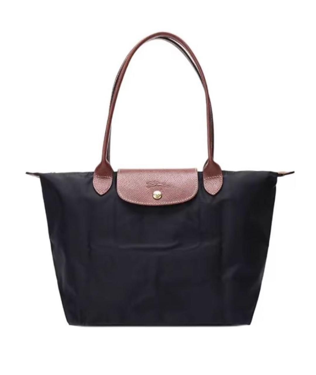 LONGCHAMP Черная сумка тоут, фото 8