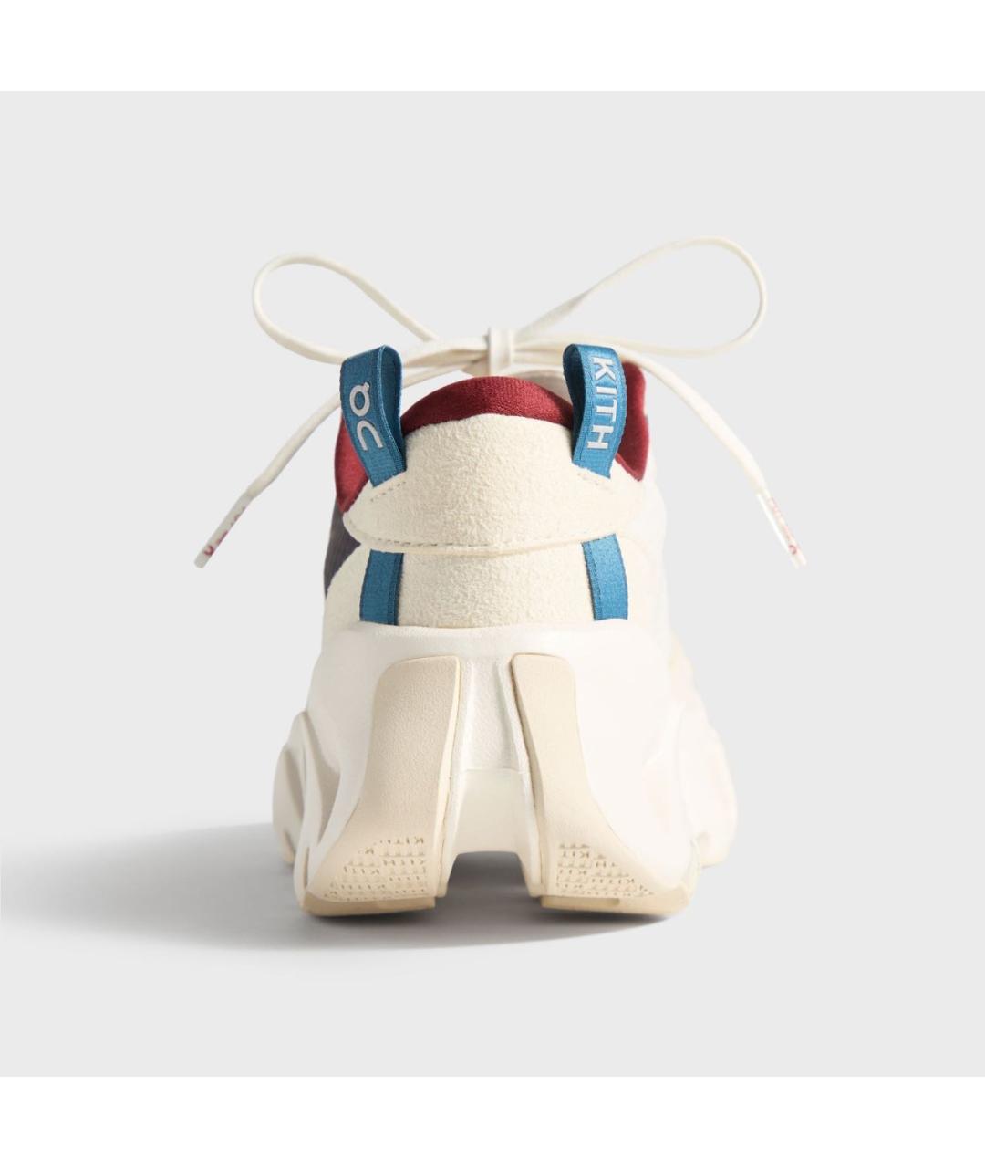 KITH Белые текстильные низкие кроссовки / кеды, фото 4