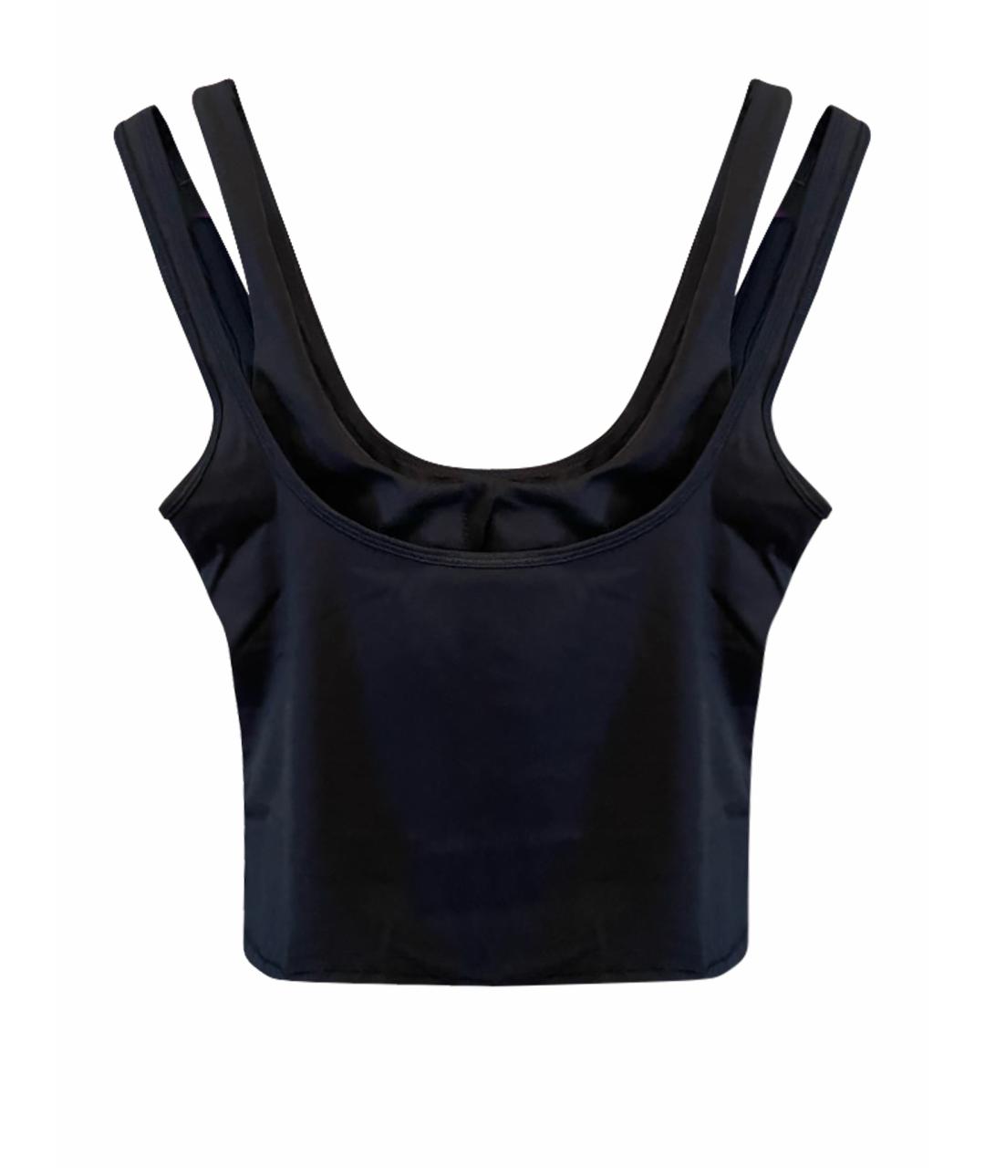 SKIMS Черная полиамидовая майка, фото 1