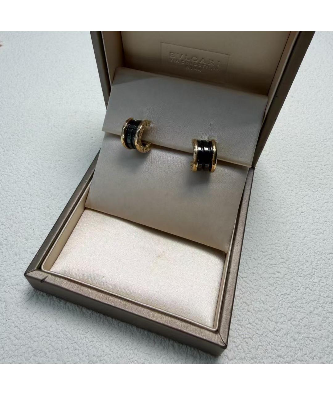 BVLGARI Золотые серьги из розового золота, фото 4