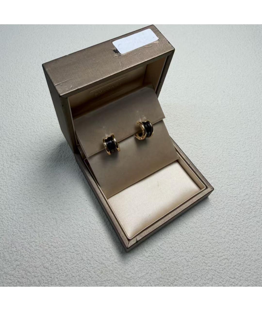 BVLGARI Золотые серьги из розового золота, фото 3