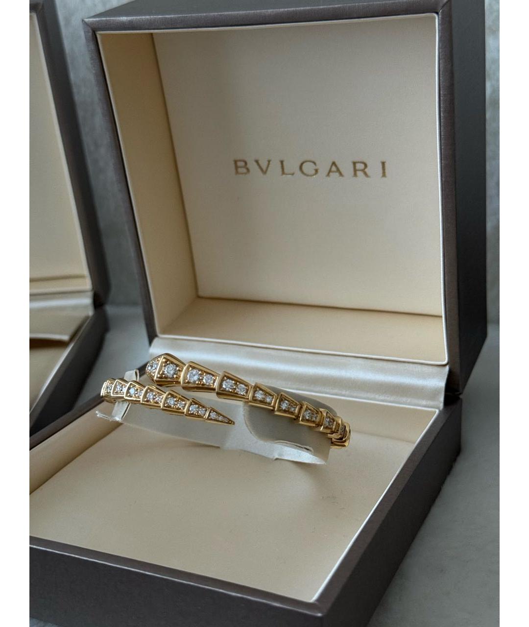 BVLGARI Золотой браслет из желтого золота, фото 5