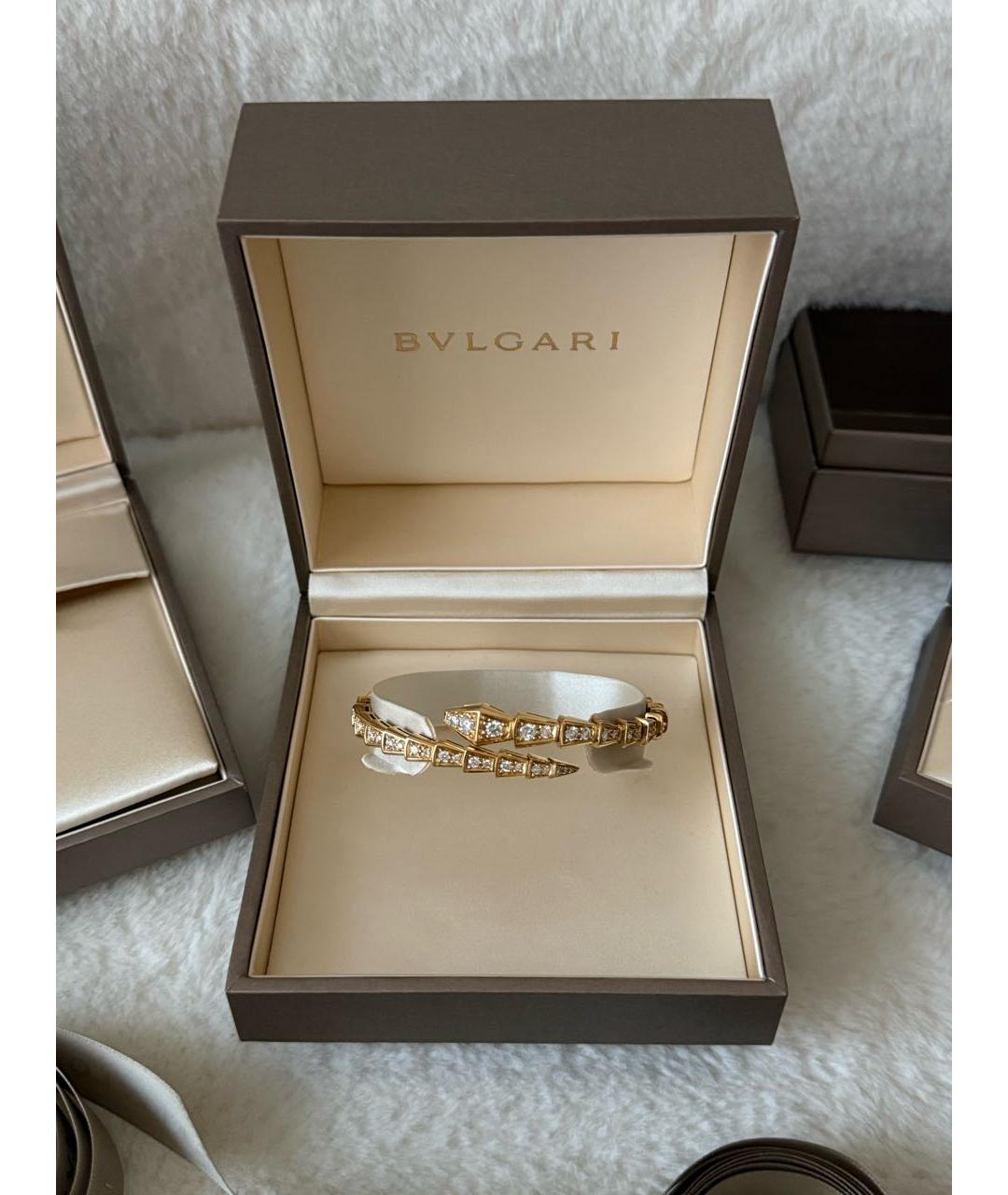 BVLGARI Золотой браслет из желтого золота, фото 2